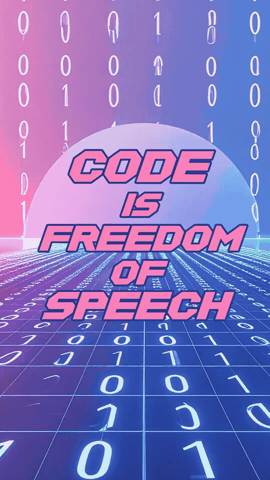 Code Is Freedom Of Speech #18